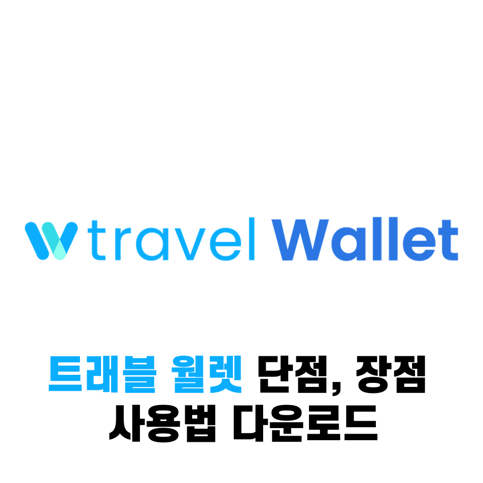 트래블 월렛 단점, 장점 사용법 다운로드